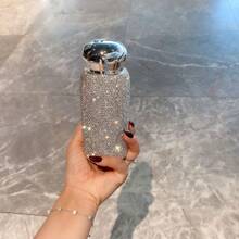 1 Stück, doppelwandige vakuumisolierte Edelstahl Wasserflasche mit auslaufsicherem Deckel, geeignet für Büro, Lesen, Camping, Geschenk für Familie und Freunde, Haushaltsartikel für den Schulanfang