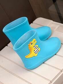 儿童鞋儿童卡通雨靴时尚橡胶儿童雨靴防水高帮雨鞋防水涉水鞋