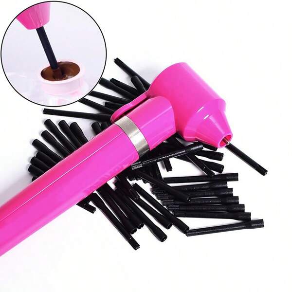 50/100/200pcs Black Plastic Tattoo Eyebrow Permanent Makeup Ink Pigment Mixer Sticks Stirring Shaker Tools