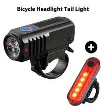 Bicycle Front Headlight Set, Lightweight & Portable, Cycling Lights With Long-Lasting Brightness, Bike Head Lights For Night Riding - Multicolor - View 10
