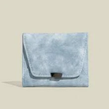 1 Stück Kurze Geldbörse aus Dopamin-Leder mit Nischendesign, neuer Mini-Geldbörse für Frühling und Sommer, leicht, Multi-Kartenhalter, geeignet für Kurztrips, Geschäftsreisen, Geschenke für Frauen, Mini Geldbeutel, Geldtasche, Kartenbörse
