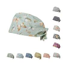 Cappellino casual in poliestere (poliestere) senza stampe, con motivo floreale, adatto per sport e tutte le stagioni