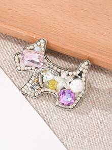 新款甜美简约多巴胺发夹，可爱鸭嘴设计，装扮甜美头饰，甜美头饰新品，发饰，爪夹，发夹，发夹，发夹 - 彩色 - 查看 3