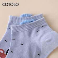 Women Invisible Socks - Eyes - View 4