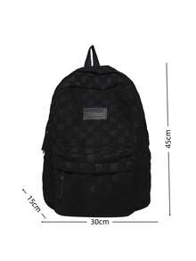 Women's Backpack With Large Capacity And Multiple Pockets, Lightweight And Fashionable, Essential School Backpack For Students, Computer Backpack, Large Functional Laptop Backpack - Black - View 8