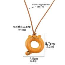 rongji jewelry Handgemachter Schlüsselanhänger, Autospiegel-Ornament in Brezelform, kreatives, personalisiertes Auto-Accessoire als Geschenk