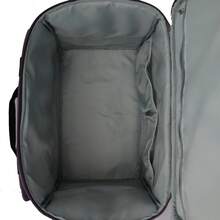 Bolsa de almacenamiento acolchada de tela gruesa con bolsillos de malla elástica, estuche de transporte para máquinas de coser domésticas de marcas como Brother y Singer - Organizador de suministros para manualidades - Multicolor - Ver 4