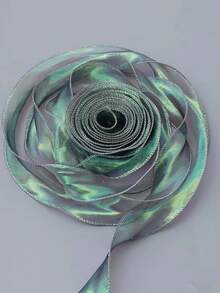 لفتان من شريط الأورجانزا ذو ذيل السمكة الأيريديسنت بعرض 4 سم، مادة رقيقة وأثيرية، شريط تغليف الزهور والهدايا والملابس والأغطية الرأس والفيونكات، شريط الزفاف، شريط الورد اليدوي DIY، شريط ديكور صندوق الكعكة والزهور، شريط سيارة الزفاف القماشية الحمراء، تغليف الهدايا، صنع الفيونكات، ديكور حفلات الزفاف والأعياد