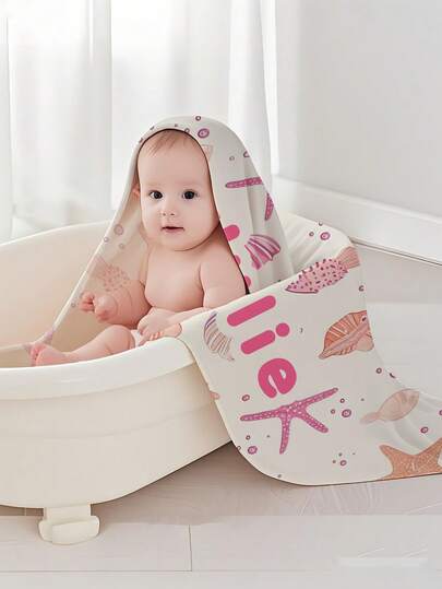 1pc Customized Text Printed Beach Towel, Personalized Towel, Children Beach Towel, Swimming Pool Towel, Bathroom Towel, Holiday Gift, Beach, Outdoor Travel, Beach Essentials, Beach, Swimming Pool, Bathroom, Swimming Hall,Multi-Functional,Ornamental,Letter,Stylish,Modern,Colorful,Cute,Adorable,Casual,Custom,Personalised,Unique,Customized,Ideal Gifts For Him,Ideal Gifts For Her,Christmas Gift Supplies ,Travel Organizer, Sand Free
