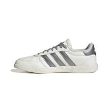 Adidas BREAKNET SLEEK - Core White / Iron Metallic / Grey - View 6