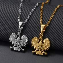 1件波兰国徽鹰吊坠项链，男女通用，波兰珠宝 - 彩色 - 查看 3