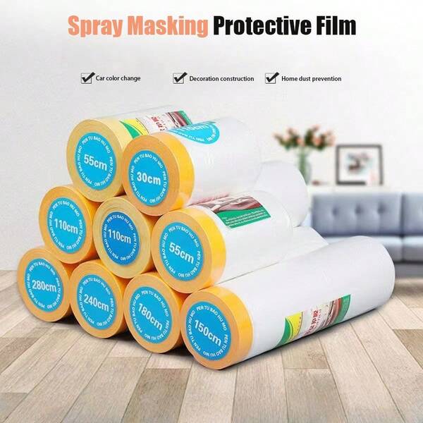 Disposable Dustproof Plastic Film For Decoration And Furniture Protection Film