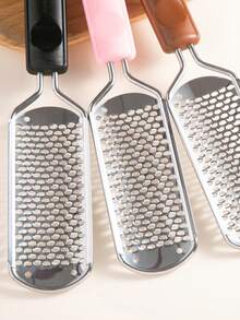 1个足部磨脚器，不锈钢材质，用于去除老茧、皲裂的脚后跟，适用于干湿足部护理 - 彩色 - 查看 10