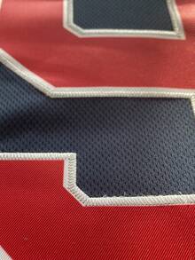 Atonmore Herren Baseball Trikot in Blau mit Nr. 99, Lässig Sport Hemd, mit Knöpfen Stickerei, Training und Match Sport Hemd - Blau - Übersicht 4