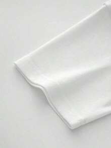 Dr % Pepper Doodlebob Double-Sided ,Casual Print,Comfortable And Versatile,Letter Pattern Pure Cotton 220g Printed T-Shirt Tee - White - View 4