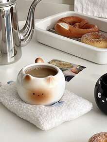 1 件暹罗猫陶瓷咖啡杯，送给朋友的独特创意礼物，生日礼物，可爱