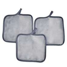 12 Pack/6/5/3/2Pcs Makeup Remover Cloths Makeup Removal Face Cleansing Cloth, Reusable Makeup Remover Pads Remove Instantly Dirt With Just Water