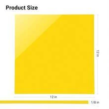 彩色亚克力板、浇铸亚克力板、塑料板，适用于DIY项目、相框、工艺品、激光切割、雕刻、金箔亚克力板、带金箔的透明亚克力板 - 彩色 - 查看 4