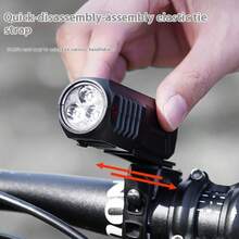 Bicycle Front Headlight Set, Lightweight & Portable, Cycling Lights With Long-Lasting Brightness, Bike Head Lights For Night Riding - Multicolor - View 5