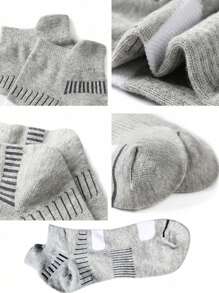 50/20/15/10/5/1 Pair Of High-Quality Men's Socks, Breathable Nylon Sports Socks, Casual And Sports Mesh Socks, Thin And Short For Summer, Size 36-46