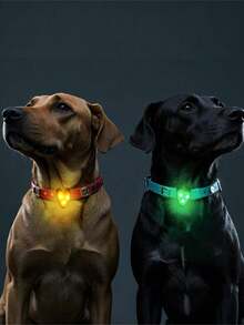 1pc Night Safety Pet Collar With Anti-Lost LED Light, For Dogs And Cats - Essential Pet Supplies To Ensure Visibility And Safety - Multicolor - View 10