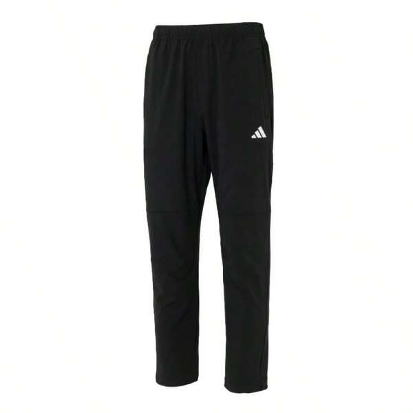 Adidas Men's Casual High Waist Training Pants, Breathable Outdoor Fitness Trousers