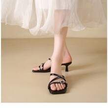 Sandalias con tacón para mujer