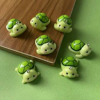 5/20 Cute Mini Cartoon Turtle DIY Accessories