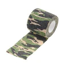 6 Rolls Self-Adhesive Sports Bandages, Hunting Bandages, Breathable Elastic Adhesive Bandages, Suitable For Sports, Outdoor Camping, Hunting, Firearms, Outdoor Military Hunting Camera Grip Protection Bandages - Multicolor - View 18