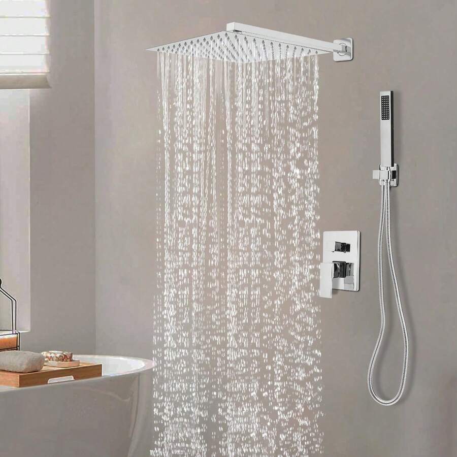 Bathtub & Shower Trim Systems - Silver - View 1