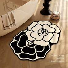 0.3cm Thick, Floral Pattern Design Bath Mat, Washable, Non-Slip Bath Mat, Bathroom Mat, Quick Absorbent, Fast Drying, Anti-Slip Absorbent Soft Bathroom And Bedroom Carpet, Doormat Bathroom Kitchen Decor
