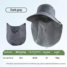 YUZHIYUAN Sonnenhüte für Herren Damen Anglerhut UPF 50+ atmungsaktiv breitkrempiger Bucket Hut Sommerhut mit UV-Schutz und Nackenschutz, Anglerhüte für Herren
