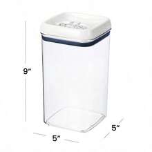 Canister - 9.9 Cup Flip-Tite® Square Food Storage Container