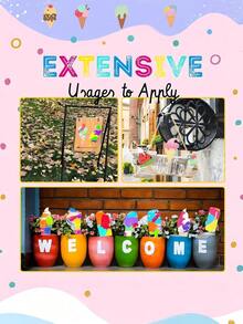 8pcs Creative Ice Cream Shaped Handmade Painted Wooden Pieces,Unpainted Ice Cream Shaped Wood Cut Out DIY Crafts Cutouts Blank Wooden Hanging Ornaments ,Wood Slices , DIY Wooden Ornaments Unfinished Predrilled Wood Circles Party Gifts For Crafts Centerpieces Holiday Hanging Decorations,Suitable For DIY Crafts, Art Projects And Jewelry Making,For Wedding Birthday, Mother's Day,Summer Decorating,Graduation Season - Multicolor - View 7