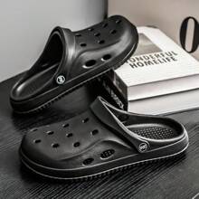 Men's Flat-Soled Clogs Are Breathable, Comfortable, Non-Slip, Wear-Resistant, Casual And Versatile, Daily Home Outing Work Shoes
