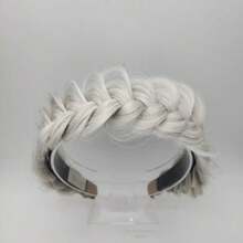 1pc Elegant Bohemian Style Woven Headband, Anti-Slip Teeth Design, Women Hair Accessory, Summer Hair Hoop Headbands Hairband