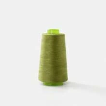 1 pièce Fil à coudre, 402 grande bobine de fil à coudre pour machine à coudre, plusieurs couleurs au choix; 3000 yards/bobine, fil à coudre domestique; convient à diverses situations (emballage aléatoire, couleurs aléatoires des tubes enroulés)