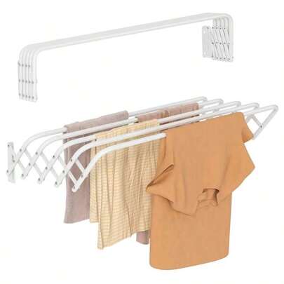 Rack de secado mural plegable y ajustable, disponible en múltiples tamaños y modelos.
