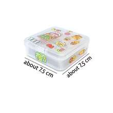 1 Bộ 20/50/100/80 Miếng Dán Trang Trí Lấp Lánh Độc Đáo Cho Sổ Lưu Niệm, Hình Cô Gái Hoạt Hình Dễ Thương, Bướm, Động Vật, Tòa Nhà, Quà Tặng, Hoa, Trái Cây, Nhạc Cụ, Dễ Bóc Và Dán, Nhiều Kiểu Trong Gói Ngẫu Nhiên - Nhiều màu - Xem 4