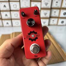 1 件迷你电吉他效果踏板，适合电吉他初学者