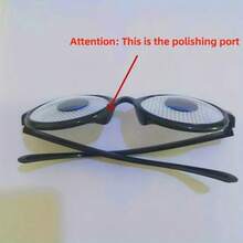 1pc Christmas Cosplay Funny Button Decor Glasses, Adult & Kids DIY Role Play & Costume Fun, With Storage Bag, Suitable For Parties, Events, Funny Occasions