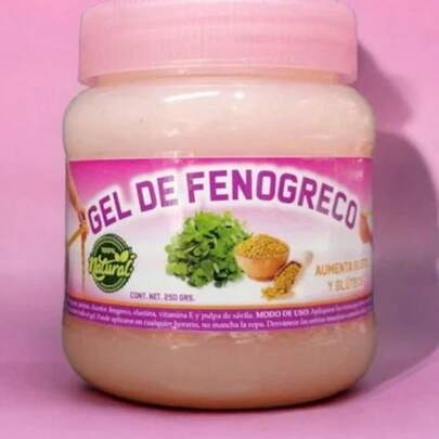 Gel Fenogreco Premium Concentrado 100% Natural Busto-gluteos GEL FENOGRECO 250g, GEL TONIFICANTE FENOGRECO 250g Senos & Gluteos 100% Original Aumenta Y Da Volumen