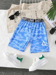 1 pieza Shorts de verano para niño pequeño, aptos para playa, deportes al aire libre, transpirables y cómodos para uso casual