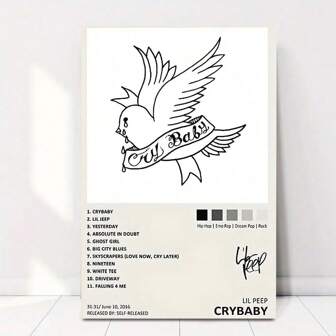 1pc Canvas Poster Poster Music Album Cover Signed Limited Poster Canvas Wall Canvas Printing Decor Gifts Optional Frame