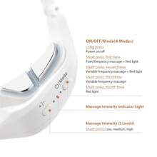foreverlily Foreverlily Eye Massager Relieves Eye Fatigue Eyes Massage Glasses Eye Fatigue Relief Massager Under-Eye Glasses Massager