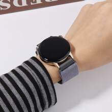 Cinturini per orologio compatibili da 20 mm e 22 mm, con sistema di rilascio rapido, bracciali regolabili e elastici in nylon intrecciato, cinturini di ricambio elastici, sportivi e in tessuto per uomo e donna