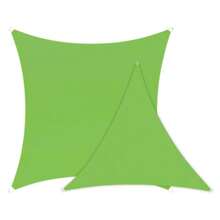 Vela ombreggiante, impermeabile, protezione solare, blocco UV al 98%, per giardino, spiaggia, patio, tenda da sole, quad