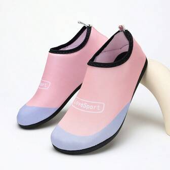 Nuove scarpe sportive da donna per l'estate, colore rosa, adatte per nuoto, immersioni, surf, guadi, fitness a suola morbida, salto con la corda, tapis roulant, yoga