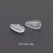1pc Silicone Nose Pad With Air Cushion, Screw-Lock Adjustable Nose Pad For Glasses