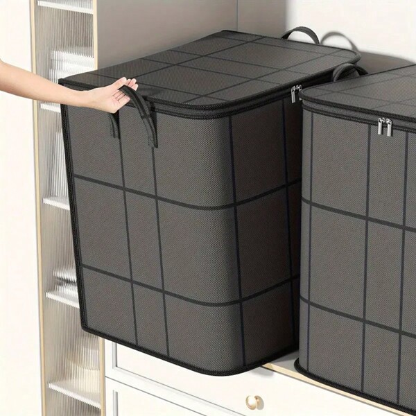 1PC Drawer Closet Organizer, Clothing Quilt Organizer, Home Organization Organizer, Plush Toy Organizer, Upgraded And Thickened Fabric, Wider And Comfortable Handle,Suitable For Home Storage, Warehouse Storage, Family Gift.